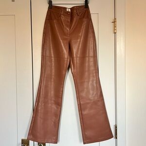 Aritzia Vegan leather pants